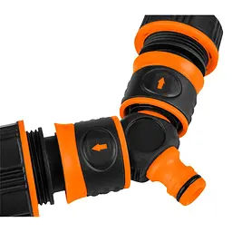 Трійник для шлангу Neo Tools трійник 1/2"-3/4", двокомпонентний (15-744) - мініатюра 3