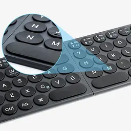 Клавіатура WIWU Fold Mini Keyboard FMK-01 Bluetooth Black - мініатюра 7