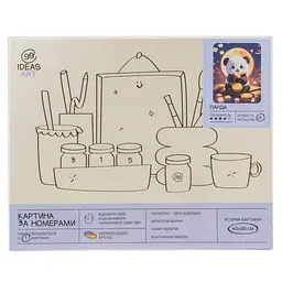 Набір для розпису по номерах "Панда" 40*50 см, IDEA2-GX47064, ТМ "99IDEAS" - мініатюра 4