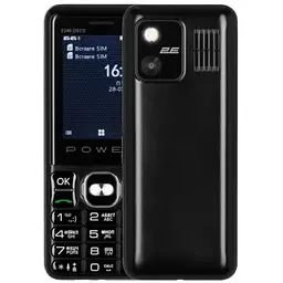 Мобільний телефон 2Е E240 2023 Dual Sim чорний (688130251068)
