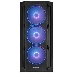 Корпус Chieftec APEX LUMO GA-01B-L-OP 4x140mm A-RGB, USB-C, E-ATX, без Блок живлення, Чорний - мініатюра 2