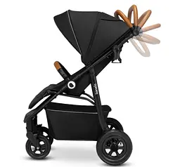 Прогулянкова коляска Lionelo Natt Black Onyx, чорний (LO-NATT BLACK ONYX) - мініатюра 2