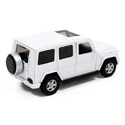 Автомодель - MERCEDES BENZ G350 (білий) - мініатюра 8