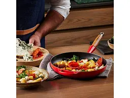 Сковорода звичайна Le Creuset Signature 28 см Cerise (20258280600422) - мініатюра 6