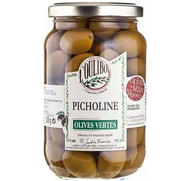 Оливки L'Oulibo Picholines Olives Vertes 200 г