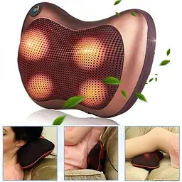 Масажер-подушка для шиї плечей та спини UKC Massage Pillow 8028 - мініатюра 4