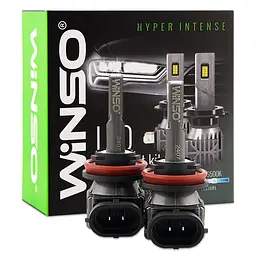 Автолампа Winso LED H8/H11/H16 12/24V 30Вт 3000Лм 6500K CSP3570 2шт(793110)