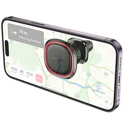 Автотримач Borofone BH124 Roman Black/Red - мініатюра 5