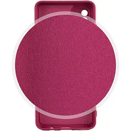 Чохол TPU GETMAN Liquid Silk Full Camera для Xiaomi 12T / 12T Pro Бордовий / Marsala - мініатюра 3