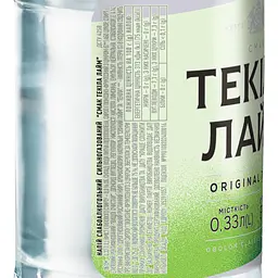 Напій слабоалкогольний Оболонь Текіла Лайм 8% 0.33 л - мініатюра 3