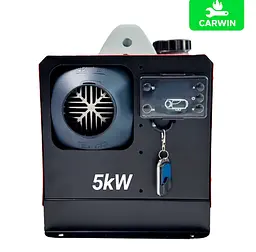 Обігрівач Webasto автономний дизельний CARWIN 5 кВт (12В24В220В) з LCD-дисплеєм та пультом ДК - мініатюра 3