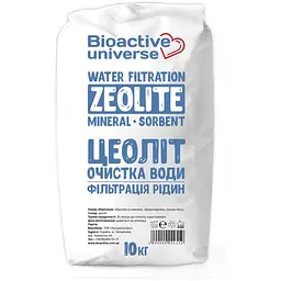 Цеоліт для очищення води, іонообмінний, мішок 10кг