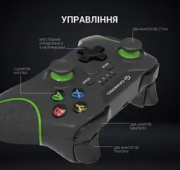 Геймпад джойстик GamePro MG-650 Black 2.4G PC/PS3/Android - мініатюра 9