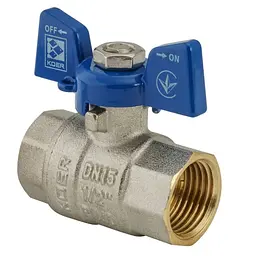Кран кульовий Koer 1/2" ГГМ (KR.217.B) синій KR2719