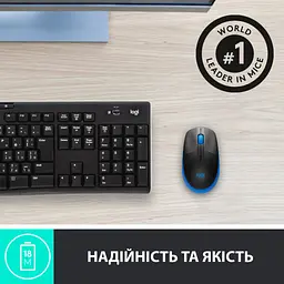 Мишка Logitech M190 Blue (910-005907) - мініатюра 5