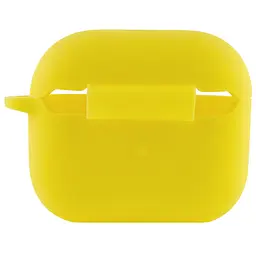 Силіконовий футляр для навушників AirPods 3 Жовтий / Neon Yellow - мініатюра 3