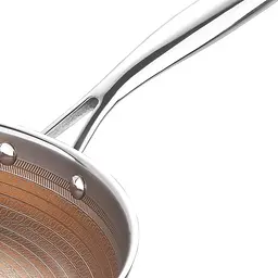 Сковорода MasterPro Giro-gold(US) з кришкою 30 см (MPUS10162-STSMS) - мініатюра 2
