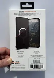 Оригінальний чохол UAG Essential Armor MagSafe для iPhone 14 Pro Max Black (114088114040) - мініатюра 2