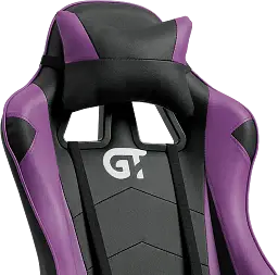 Геймерське дитяче крісло GT Racer чорне з фіолетовим (X-5934-B Kids Black/Violet) - мініатюра 10