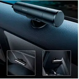 Автомобільний молоток Baseus Sharp Tool Safety Hammer [CRSFH-0G] Dark Gray [59192] - мініатюра 2