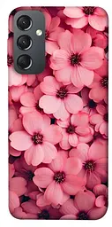 Чохол Demsky Pink flowers для Samsung Galaxy A24 4G