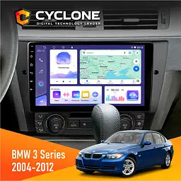 Штатна магнітола BMW 3 Series (E90, E91, E92, E93) 2004-2012 Cyclone C9-011 4x64, DSP Cyclone (НФ-00006939)