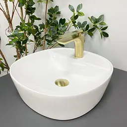 Умивальник VBI Agordo S white накладний VBI-014903, Білий - мініатюра 3