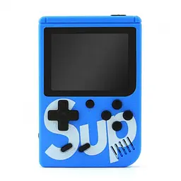 Ігрова портативна ретро приставка 168 ігор dendy денді SEGA 8bit SUP Game Box синя