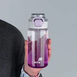 Пляшечка для води Kite 600 мл фіолетова (K25-1212-3) - мініатюра 5