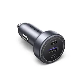 Автомобільний зарядний пристрій UGREEN EC307 30W 3-Port Fast Car Charger - мініатюра 2