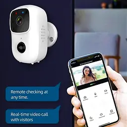 Домофон Wi-Fi B90 Smart Doorbell з функцією відеозапису Бездротова відеокамера дверного дзвінка - мініатюра 2