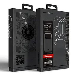 Чохол ArmorStandart BlackIcon Kevlar MagCase для Apple iPhone 17 Pro Max Black (ARM88531) - мініатюра 2