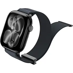 Ремінець Dux Ducis YM Series для Apple Watch 44/45/46/49mm Black [165842] - мініатюра 2