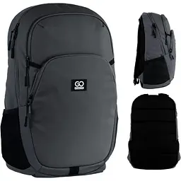 Рюкзак GoPack Education Teens 185 темно-сірий (GO25-185L-1) - мініатюра 2