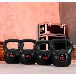 Гиря вінілова Hop-Sport 18кг HS-PB0018KB - мініатюра 6