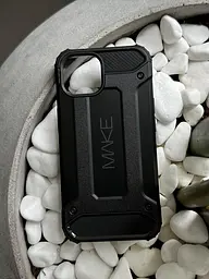 Чохол MAKE Apple iPhone 15 Panzer Black - мініатюра 2