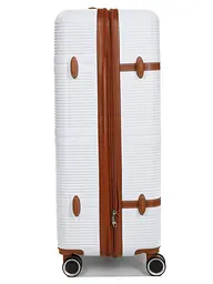 Валіза велика L ABS-пластик Worldline Airtex 629 76×52×30см 110л Біла - мініатюра 6