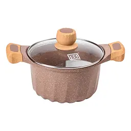Каструля MGC HP-4-432CO 20см 3л коричнева