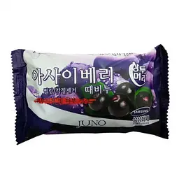 Мило-пілінг косметичне Juno Acai Berry з екстрактом ягід асаї