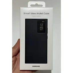 Оригінальний чохол-книжка Smart View Wallet Case для Samsung Galaxy S24 Ultra (6.8") Чорний EF-ZS928CBEGWW - мініатюра 2