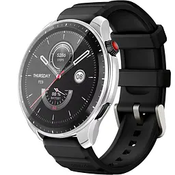 Захисний чохол Tamister для смартгодинника Amazfit Balance з плівкою сріблястий - мініатюра 4