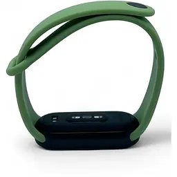 Силіконовий ремінець BeCover для Xiaomi Mi Smart Band 9 Light Green (711962) - мініатюра 3