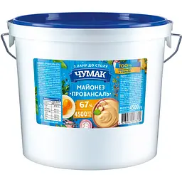 Майонез Чумак  67% відро 4.5 кг