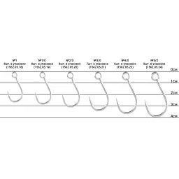 Крючок Decoy Single27 Pluggin Single 4 (8 шт/уп) - миниатюра 2