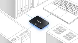 Samsung Накопичувач SSD 2.5" 500GB SATA 870EVO - мініатюра 7