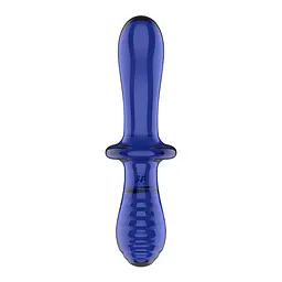 Ділдо Satisfyer Double Crystal (light blue) - мініатюра 2