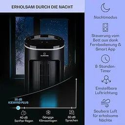 Охолоджувач повітря Klarstein IceWind Plus Smart 4-in-1 (10040212) - мініатюра 2
