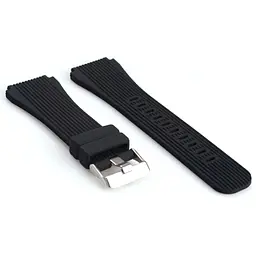 Браслет чорний Samsung Galaxy Watch 46mm - 22мм розмір L (WB505103) - мініатюра 2