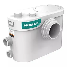 Установка каналізаційна (0,5 кВт, Нmax 9 м, Qmax 125 л/хв) Shimge WT 500A - мініатюра 3
