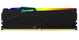 Модуль пам'яті Kingston Fury DDR5 16GB Beast 5600MHz Black RGB AMD EXPO (KF556C36BBEA-16) - мініатюра 3